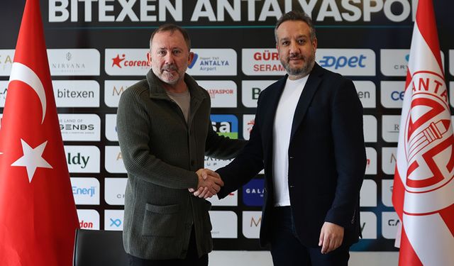 Antalyaspor, Sergen Yalçın ile sözleşme imzaladı
