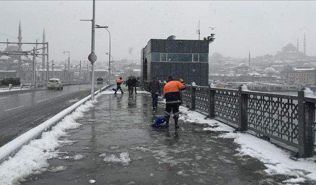 Hafta sonu için İstanbul'a kar uyarısı