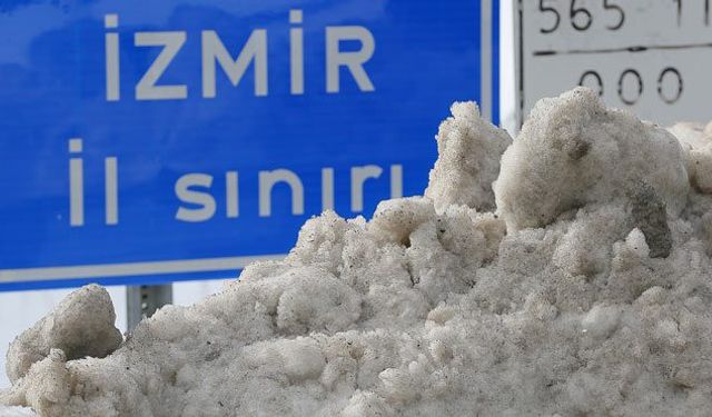 İzmir’e beklenen soğuk geliyor… Karla karışık sağanak yağış olacak