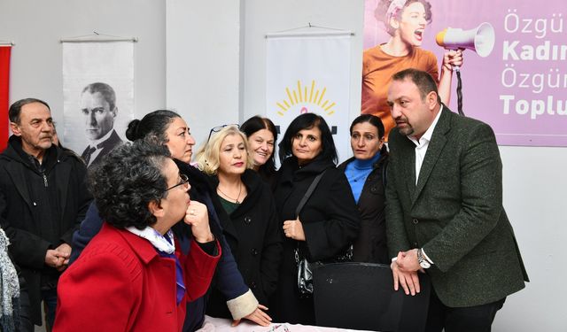 Çiğli Belediyesi 4. Kadın Dayanışma Merkezi’ni Sasalı’da açtı