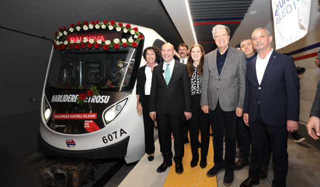 Başkan Engin’den Narlıdere Metrosu teşekkürü
