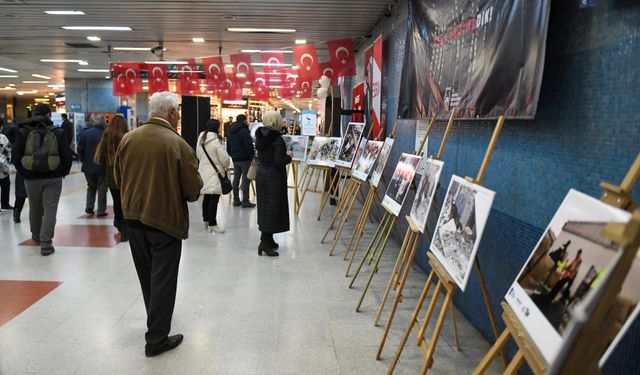 Ankara Büyükşehir'den 6 Şubat depreminin yıl dönümüne özel fotoğraf sergisi
