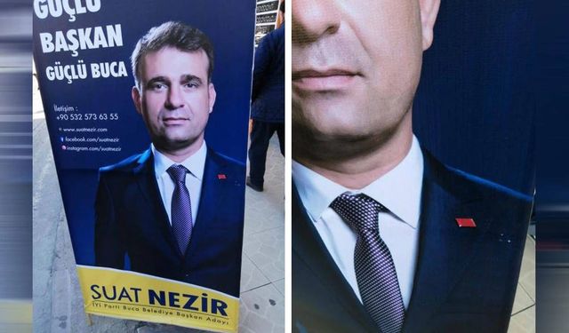 İYİ Parti’de afiş krizi: CHP rozetli fotoğrafını kullandılar