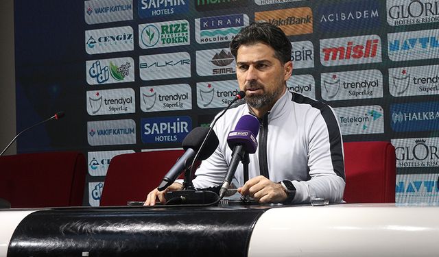 İlhan Palut, Konyaspor maçı sonunda açıklama yaptı