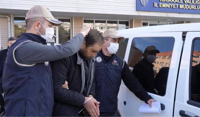 Irak'ta silahlı faaliyetlerde yer alan DEAŞ üyesi Kırıkkale'de yakalandı