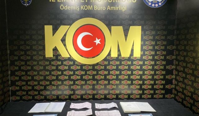 İzmir'de tefecilik operasyonu: 3 gözaltı