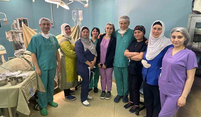 Sağlık Turizmi projesi kapsamında Trabzon’dan Bakü’ye gittiler, başarılı ameliyata imza attılar