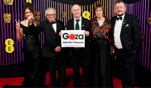 Yönetmen Ken Loach'tan BAFTA ödül töreninde "Gazze Katliamı Durdurun" mesajı