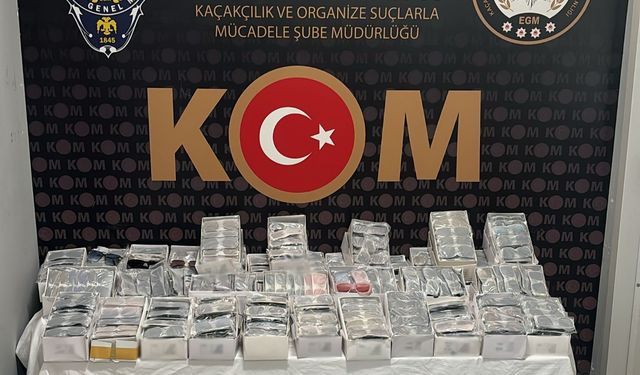 Antalya'da kaçakçılık yapan 14 şüpheliye adli işlem