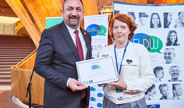 Çiğli Belediyesi’ne Avrupa’dan üst üste 5. kez Yerel Demokrasi Ödülü!