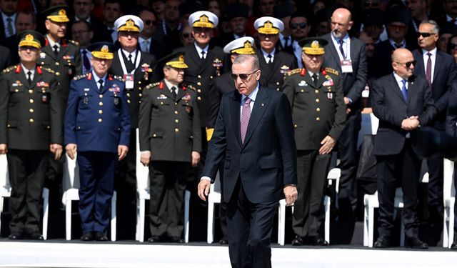 Cumhurbaşkanı Erdoğan, Çanakkale Deniz Zaferi'nin 109. Yıl Dönümü Töreni'nde konuştu