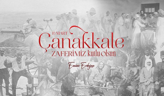 Emine Erdoğan'dan 18 Mart Şehitleri Anma Günü ve Çanakkale Deniz Zaferi paylaşımı