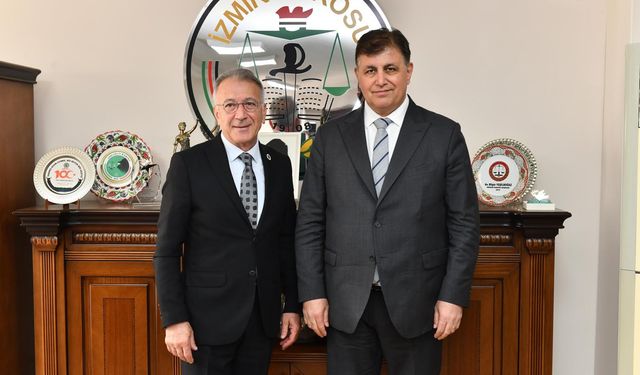 Başkan Tugay seçim güvenliği için İzmir Barosu'ndan destek istedi