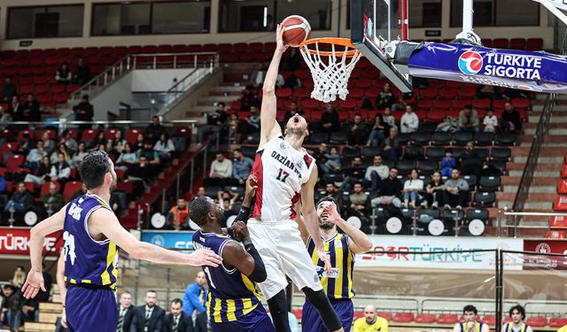 Gaziantep Basketbol, play-off'u garantiledi