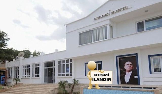 GÜZELBAHÇE BELEDİYE BAŞKANLIĞINDAN İLANDIR