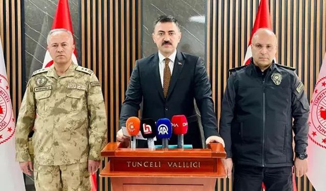 Vali Tekbıyıkoğlu: Tunceli'de terörist kalmadı