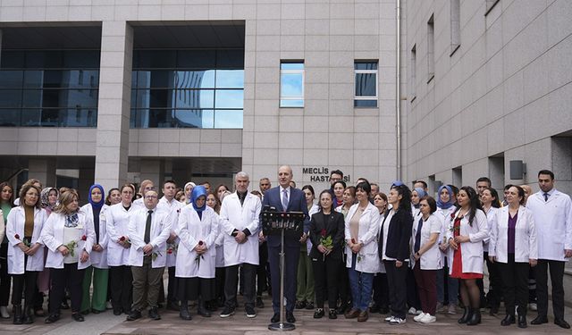 TBMM Başkanı Numan Kurtulmuş, 14 Mart Tıp Bayramı'nı kutladı