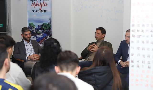Gaziemir Belediye Başkan adayı Doğan gençlerle buluştu
