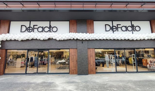 Bayramdan önce 6 mağaza birden açan DeFacto yurt içinde büyümesine devam ediyor