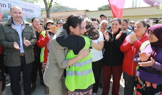 Filiz Başkan belediye emekçileriyle bayramlaştı