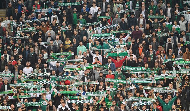 Bursaspor, deplasmanda seyircisiz oynama cezası aldı