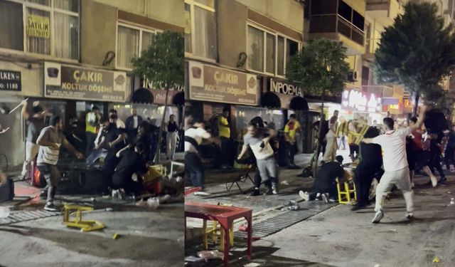 Göztepe'de iki grup arasında kavga: 6 gözaltı