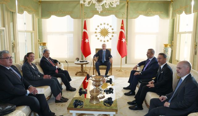 Cumhurbaşkanı Erdoğan, Yeni Zelanda Başbakan Yardımcısını kabul etti