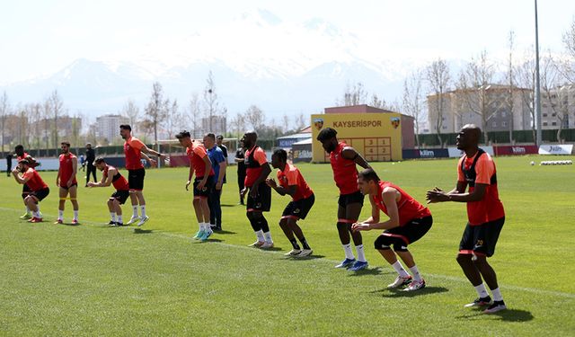 Kayserispor, Trabzonspor maçının hazırlıklarını sürdürüyor