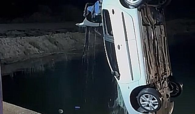 Köprüden suya için otomobildeki 2 kişi hayatını kaybetti