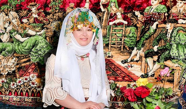 "Gelin başı çatma" geleneği Hıdrellez'de canlandırıldı