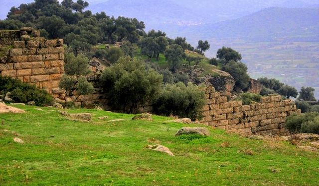 Tertemiz havası ile dikkat çekiyor! Zeytin ağaçlarının arasında tarihi mirası saklıyor