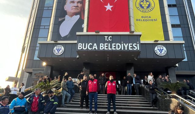 Buca’da anlaşmazlık grevle sonuçlandı | Gece yarısı grev başladı