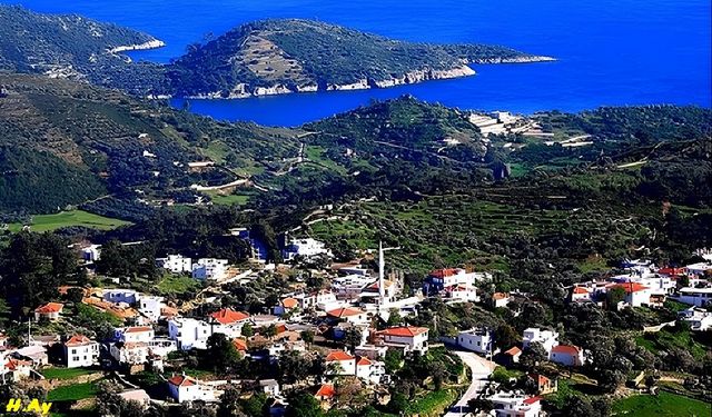 Huzurlu atmosferi ile meşhur, Ege’nin en güzel kıyı köyü!