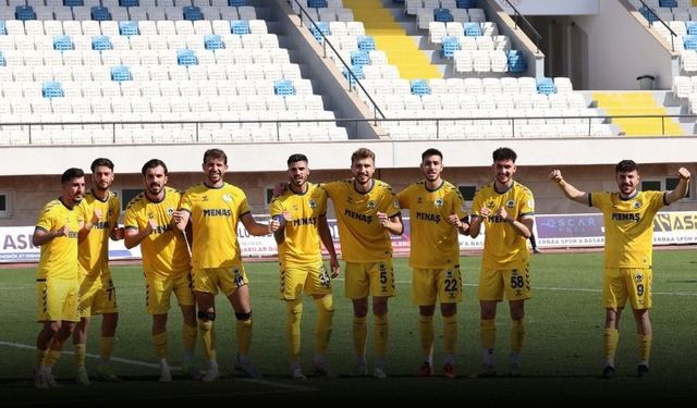 Menemen FK'dan kritik galibiyet! Play-Off için avantaj sağladı