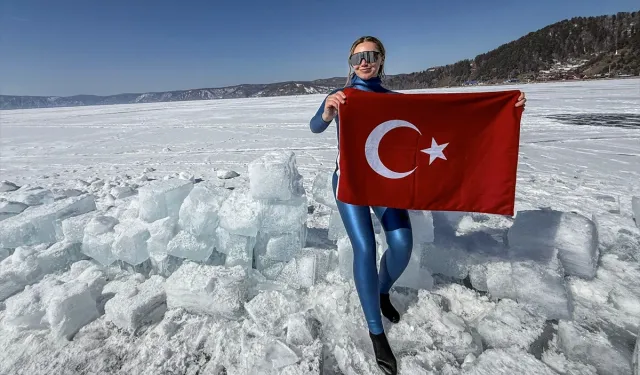 Şahika Ercümen'den iklim krizi uyarısı: Dünyanın en derin gölünde tarihi dalış!