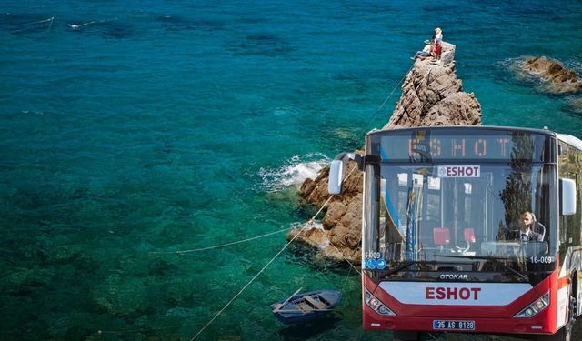 İzmir’in sessiz cenneti: Burası ESHOT ile kolayca ulaşabileceğiniz huzurlu plajıyla sizi bekliyor!