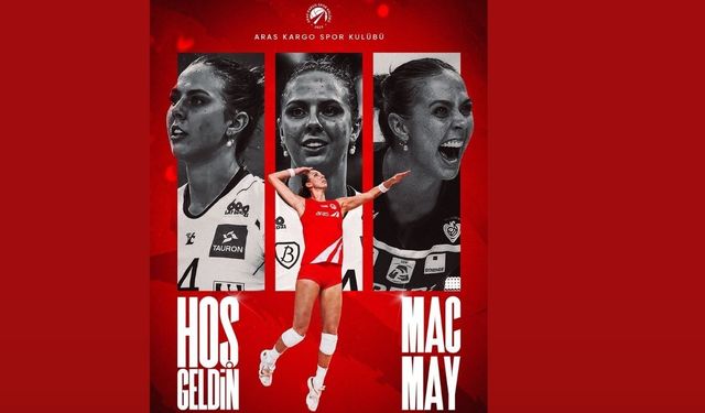 Mackenzie May resmen Aras Kargo’da! Yeni sezonda forma giyecek