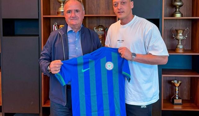 Rizespor’dan altyapı için sürpriz hamle! Mesut Özil ile iş birliği