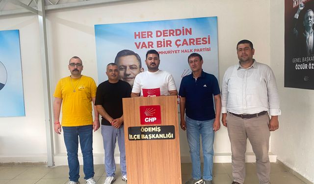 CHP Ödemiş Gençlik Kollarından Özgür Özel’e destek!