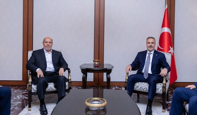 Hakan Fidan, Hamas heyetiyle görüştü! Gazze ve bölgesel konular masada