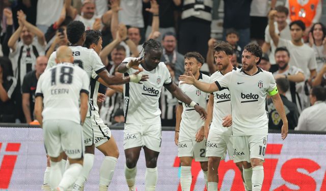 Beşiktaş Avrupa mesaisine galibiyetle başladı