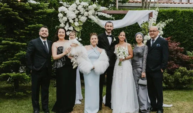 Nilüfer'in kızı Ayşe Nazlı Yumlu evlendi!