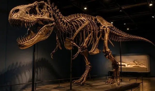 Tarihi satış! T-rex iskeleti 50,1 milyon dolara alıcı buldu