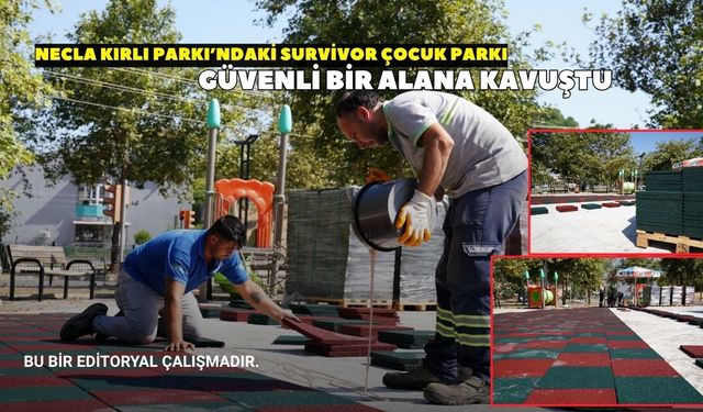 Tireli çocuklar için daha güvenli parklar