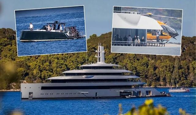 200 milyon dolarlık yatta gizemli buluşma! Üç milyarder bir arada