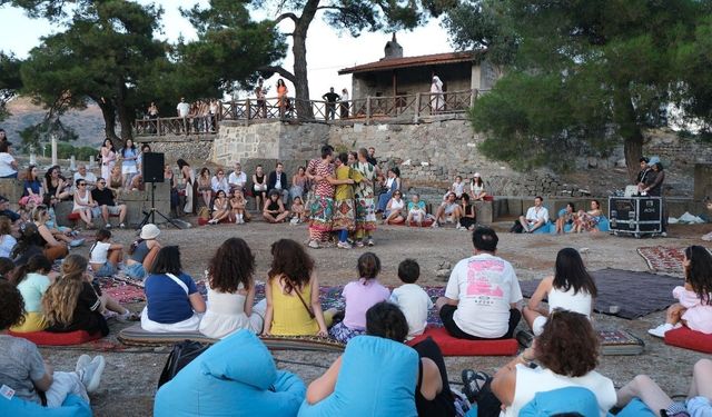 Bergama üç gün boyunca sahneye dönüştü! Festival 5 bini aşkın kişiyi ağırladı