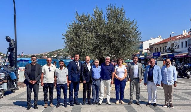 CHP'li Polat'tan Foça örgütüne ziyaret!