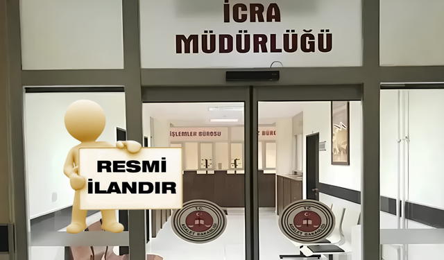 Örnek No:55* T.C. İZMİR GAYRİMENKUL SATIŞ İCRA DAİRESİ 2026/63 ESAS TAŞINMAZIN GAZETE VEYA İNTERNET HABER SİTESİ İLANI