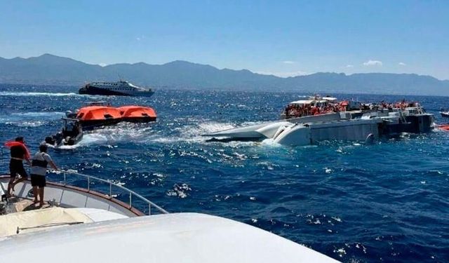KKTC Başbakanı: Can kayıplarımız var! Ekipler batan gemideki 23 kişiyi arıyor
