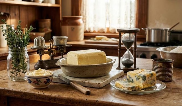 Tereyağı bozulmuş mu? Koku, renk ve dokusundaki değişimler cevabı veriyor: Tereyağını böyle saklarsanız çabuk bozuluyor